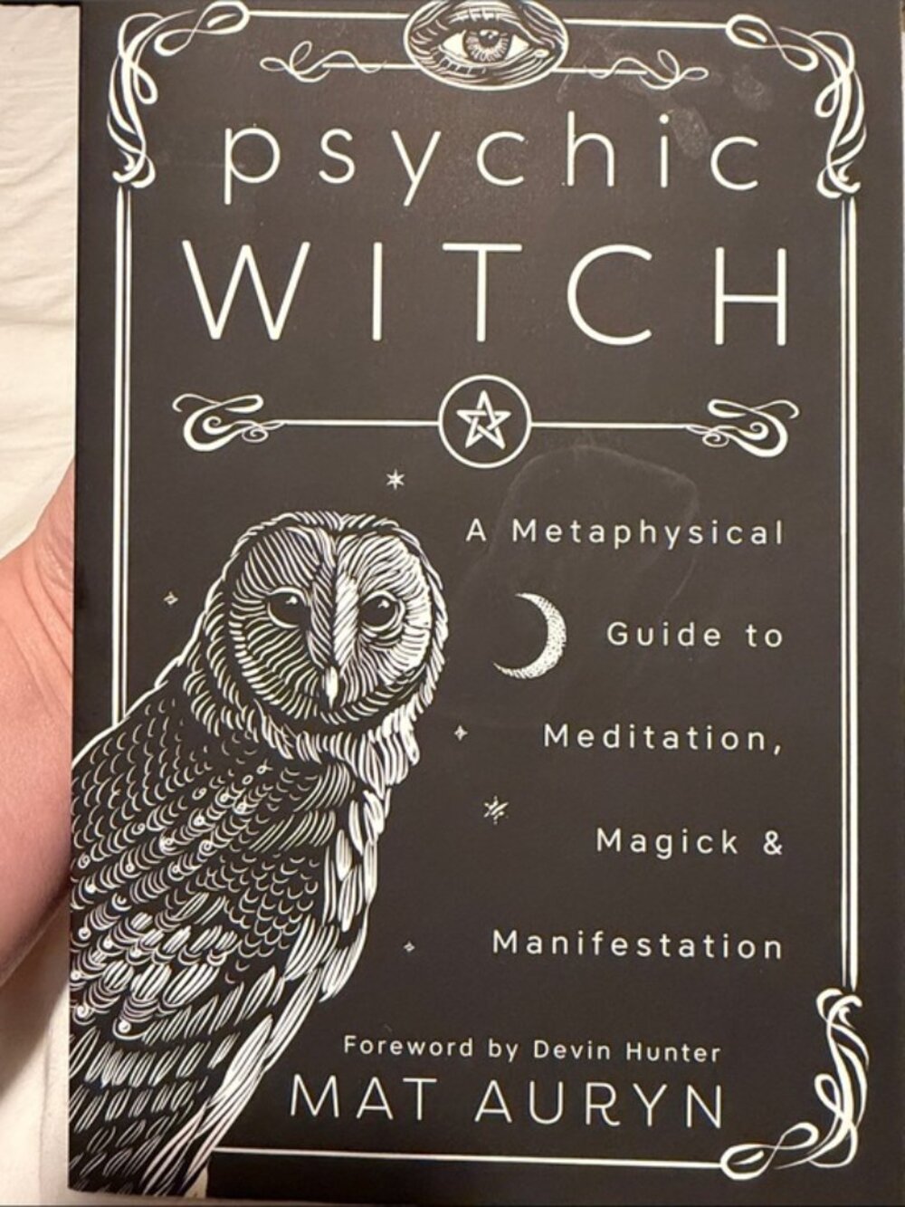 Psychic Witch by Mat Auryn Meditation Magick Manifestation Book
